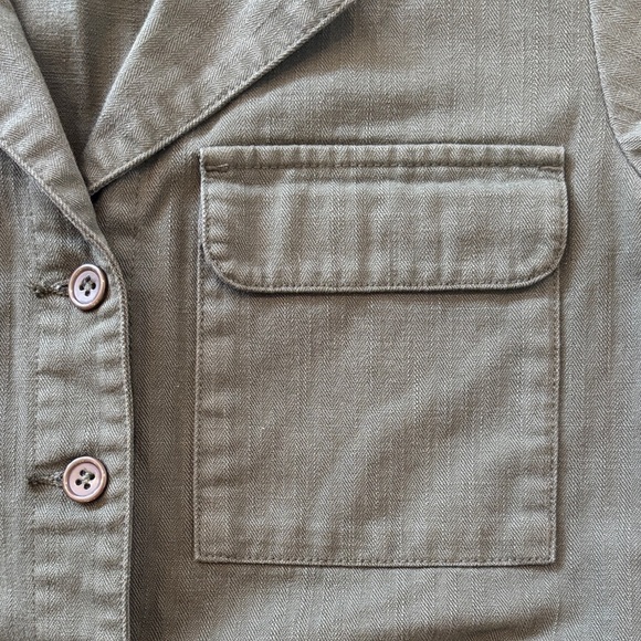 RVCA Conscious Rancher Utility Romper Jumper Women's Size Small 100% Cotton - Picture 4 of 16